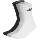 Adidas Κάλτσες Trefoil Cushion Crew 3 pairs
